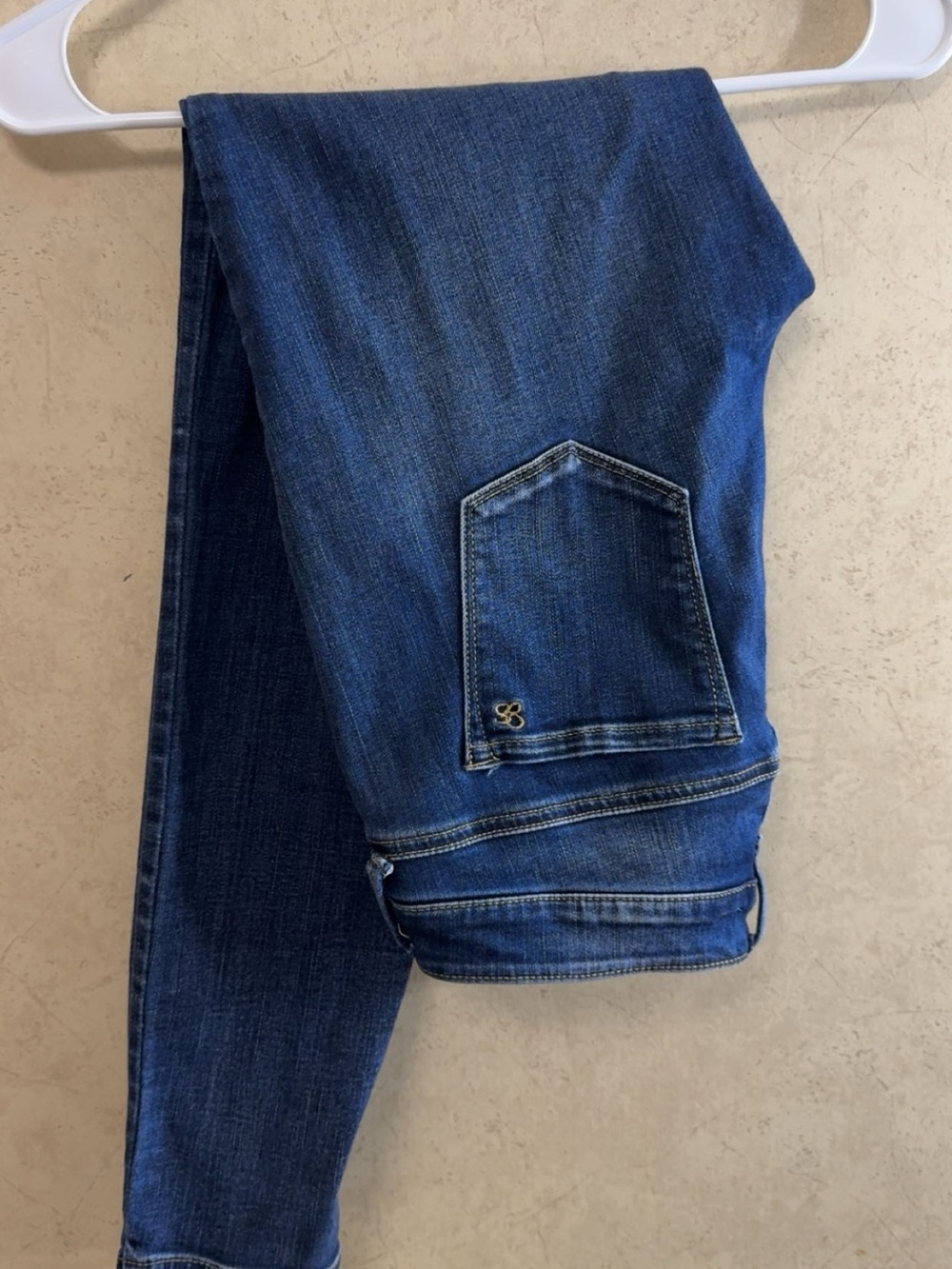 Jessica Simpson Dark Blue Skinny Stretch Denim Jeans